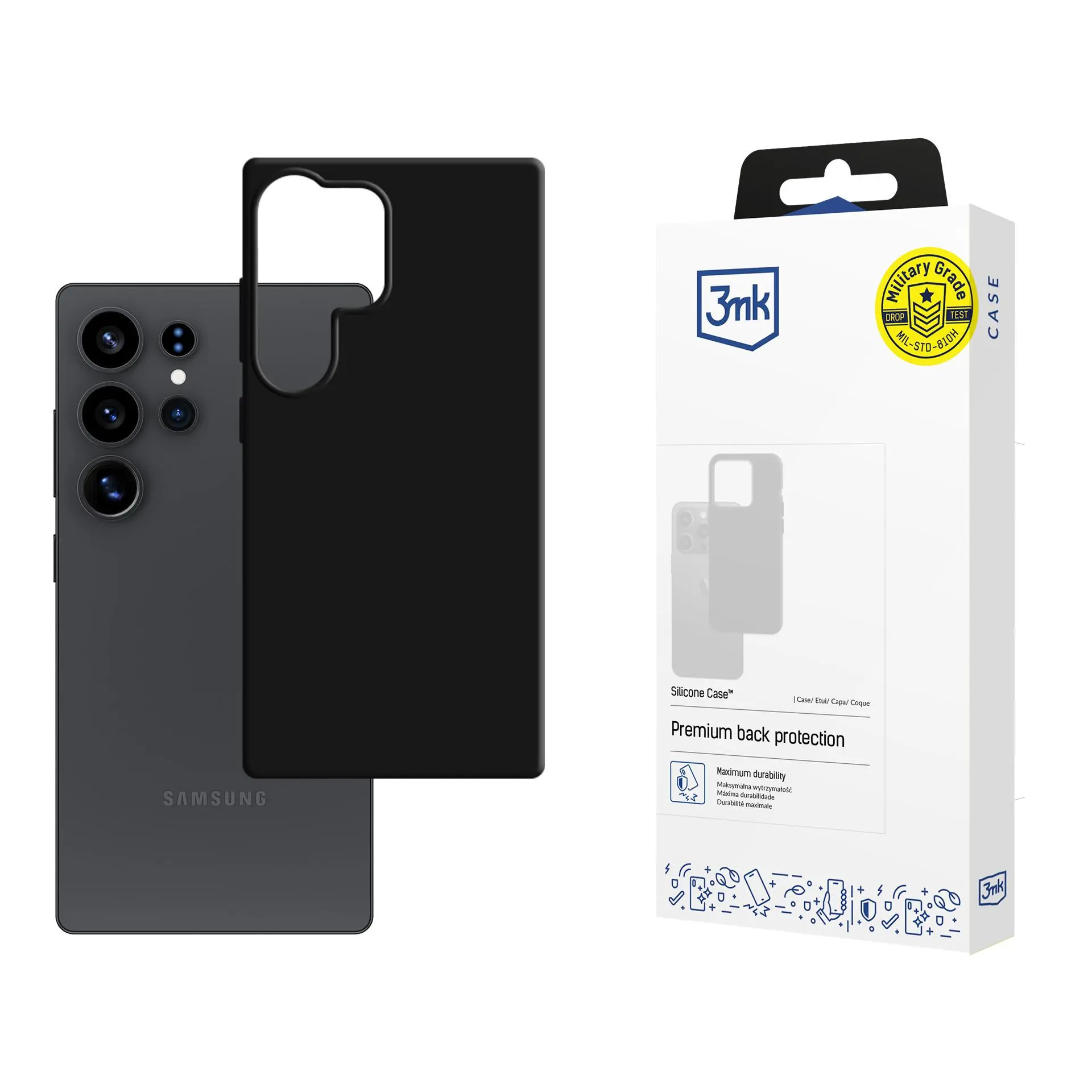 Etui 3mk Silicone Case do Samsung Galaxy S25 Ultra
