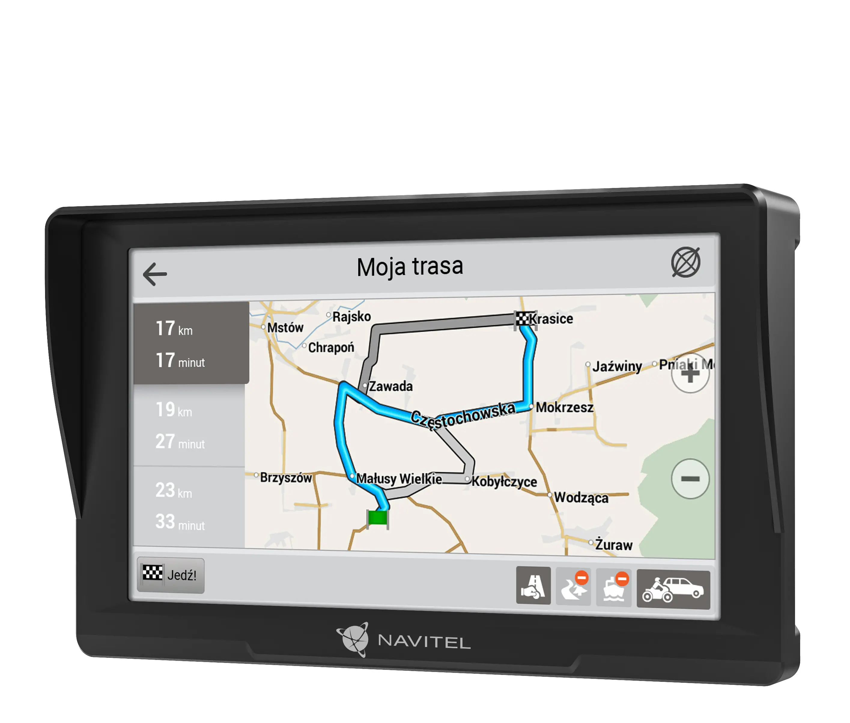 Nawigacja Navitel E777 Truck 7" mapa Europy