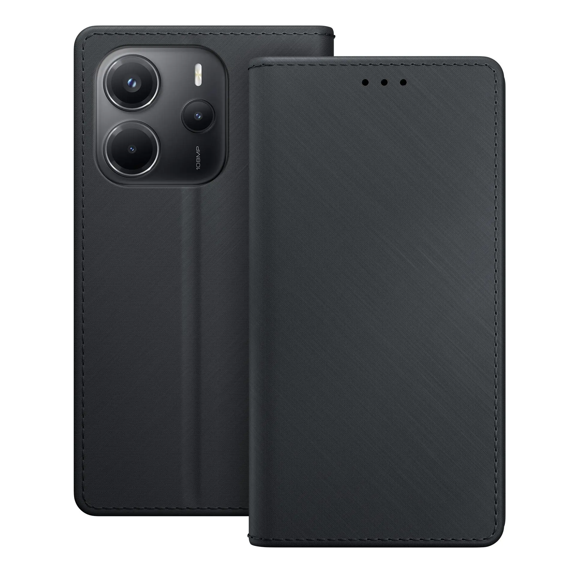 Etui 3mk Wallet Case do Xiaomi Redmi Note 14 5G Czarny