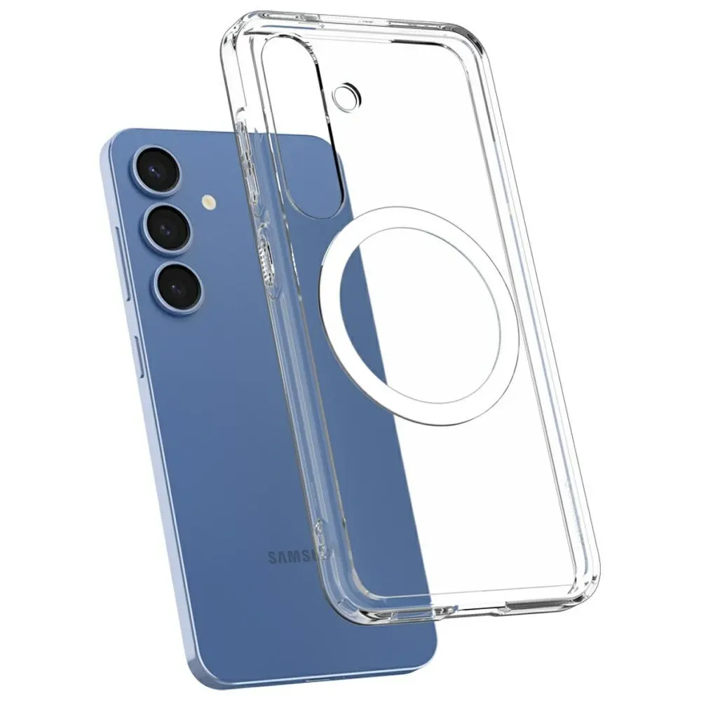 Etui Spigen Ultra Hybrid Mag MagSafe do Galaxy S25 Plus Biały