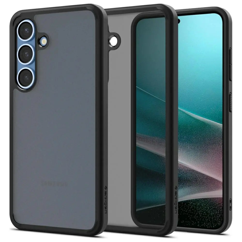 Etui Spigen Ultra Hybrid do Galaxy S25 Czarny