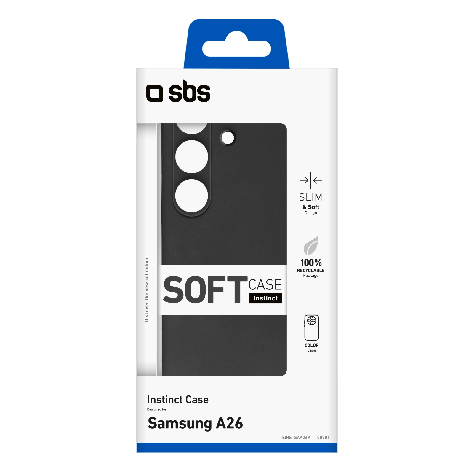 Etui SBS Instinct do Galaxy A26 Czarny