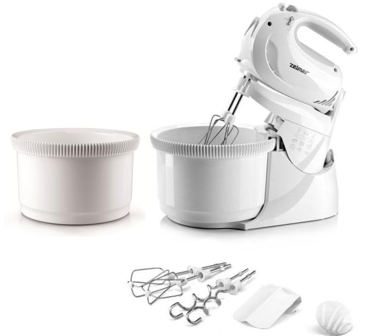 Mikser ręczny Zelmer ZHM1264S + dodatkowa misa