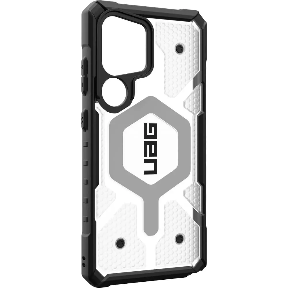Etui UAG Pathfinder Clear Case do Galaxy S25 Ultra Srebrny