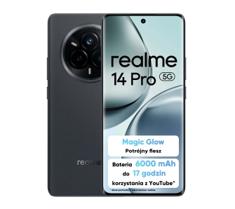 Smartfon realme 14 Pro 5G 8/256GB Funkcje AI 6,77" 120Hz 50Mpix Szary