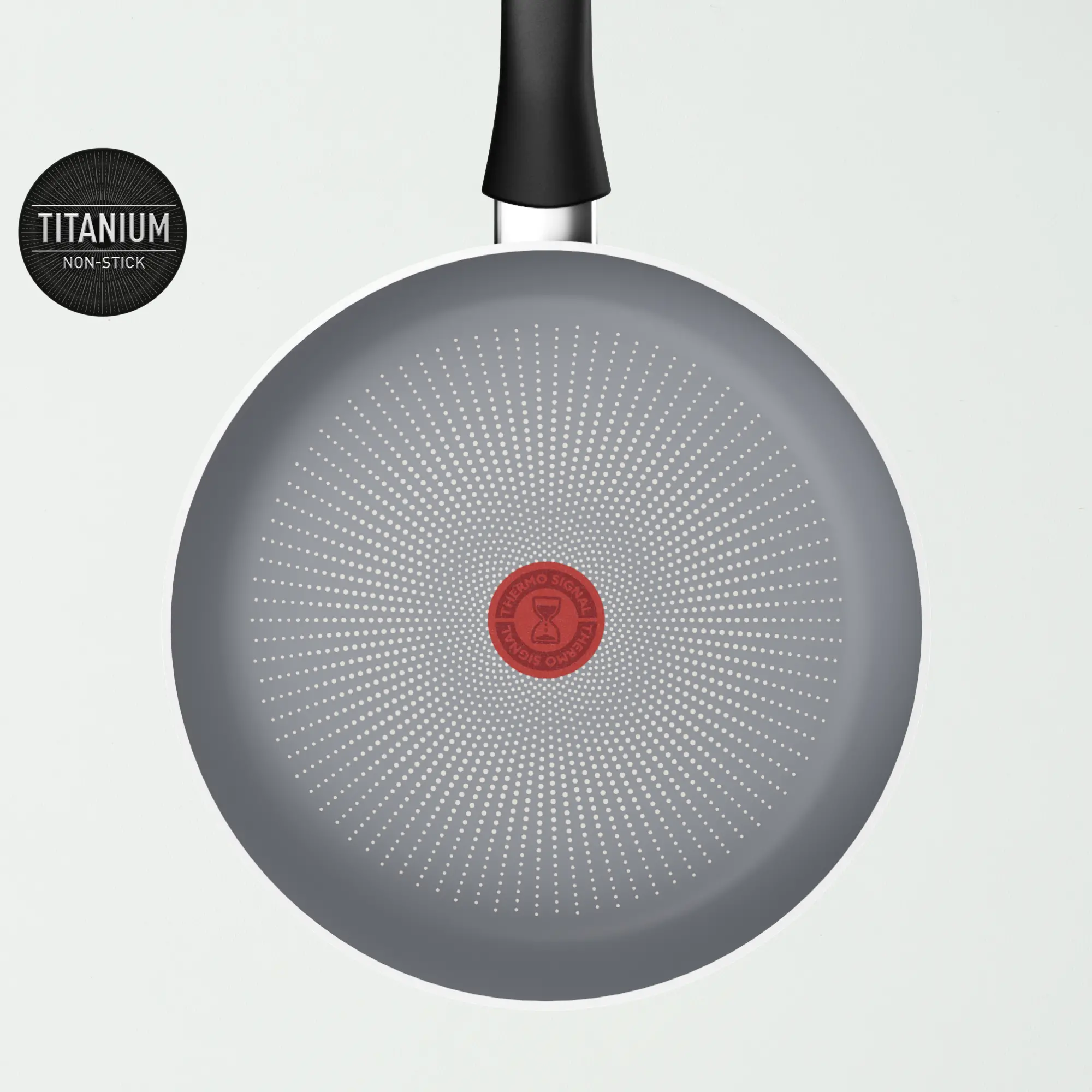 Patelnia Tefal Halo C3123253 Indukcja Titanium 24cm