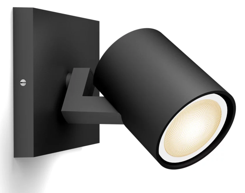 Oświetlenie punktowe Philips Hue White Ambiance Runner - moduł przedłużający Czarny