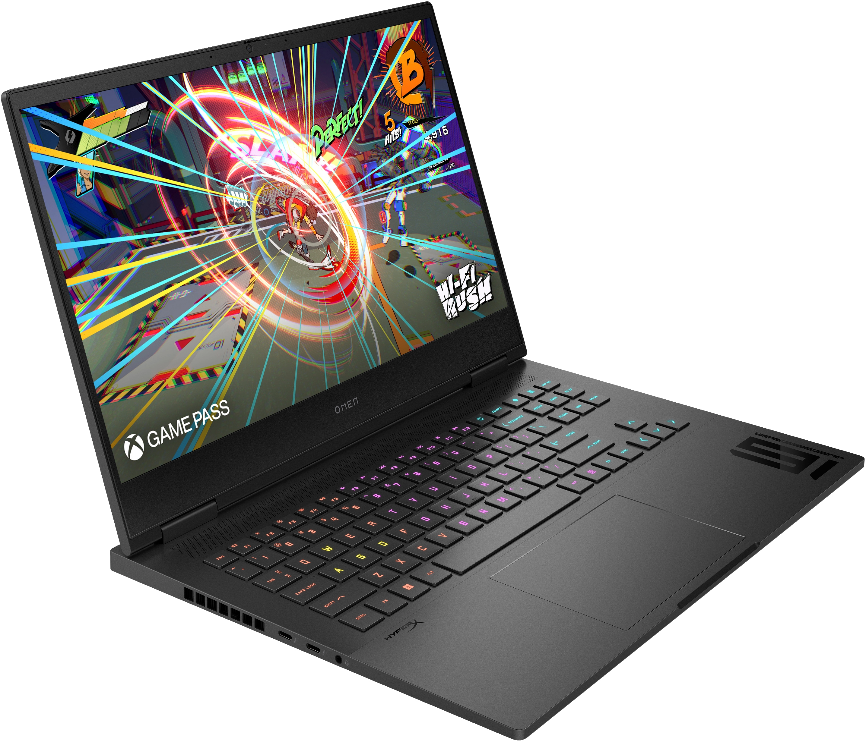 Laptop HP OMEN 16-wf1177nw 16,1" 240Hz i7-14700HX 16GB RAM 1TB Dysk SSD RTX4060 DLSS3 Czarny