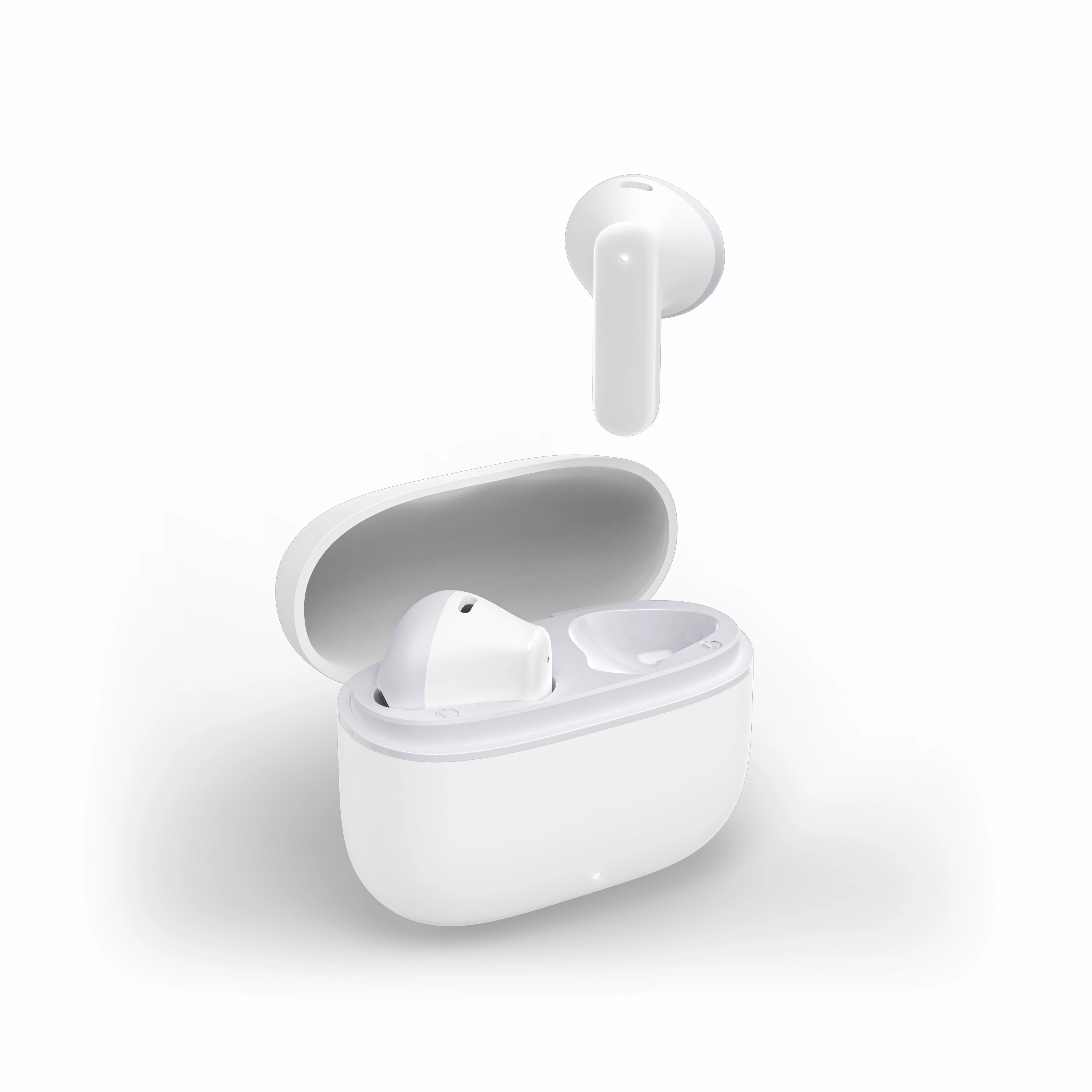 Słuchawki bezprzewodowe Hama TWS Freedom Light II Douszne Bluetooth 5.3 Biały