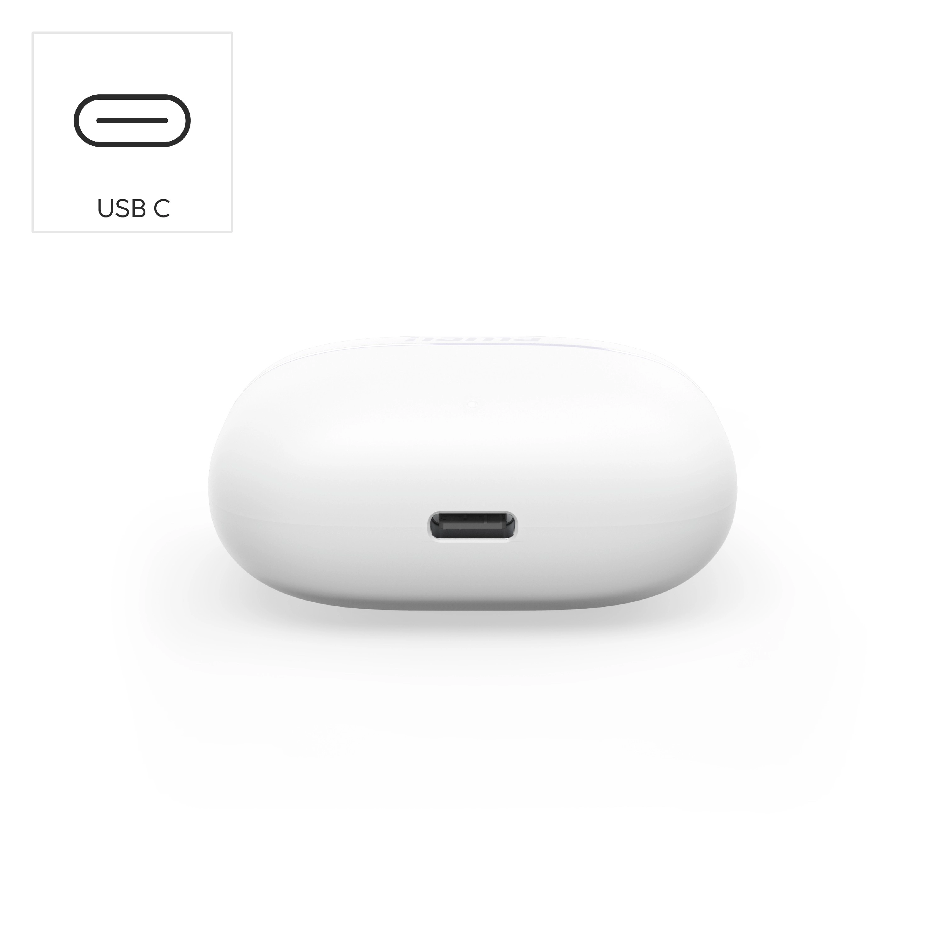 Słuchawki bezprzewodowe Hama TWS Freedom Light II Douszne Bluetooth 5.3 Biały