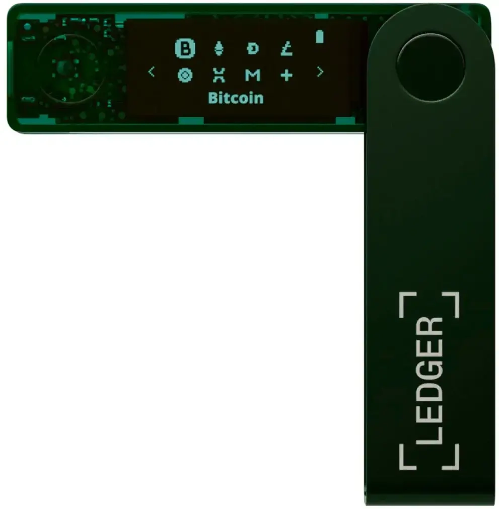 Ledger Nano X Zielony, Portfel kryptowalut - cena i opinie - OleOle!