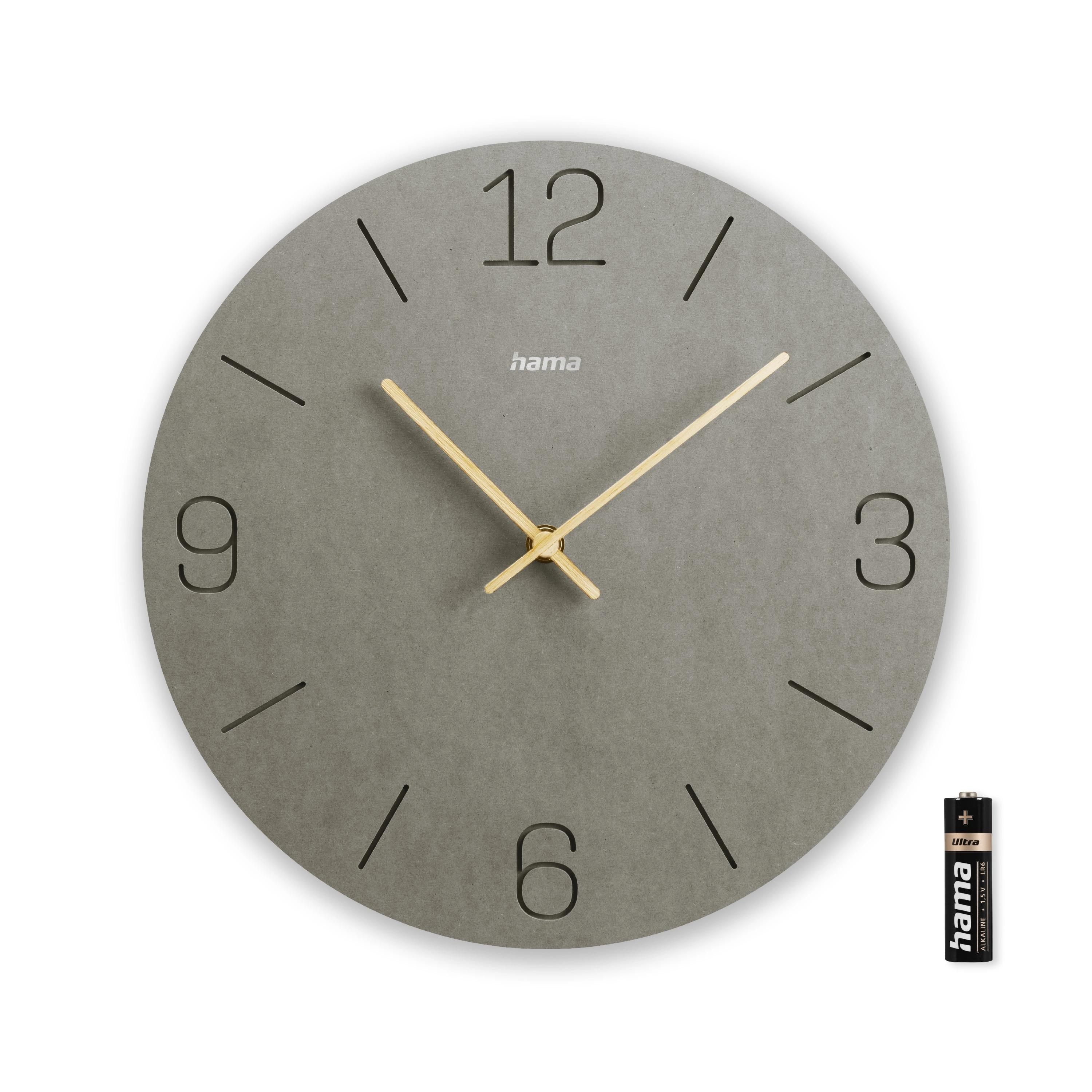 Zegar ścienny Hama Crete MDF 30cm