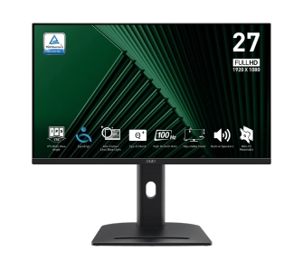 Monitor MSI PRO MP275PG 27" Full HD IPS 100Hz 1ms MPRT