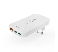 Hama GaN 65W 2 x USB-C 1 x USB-A B