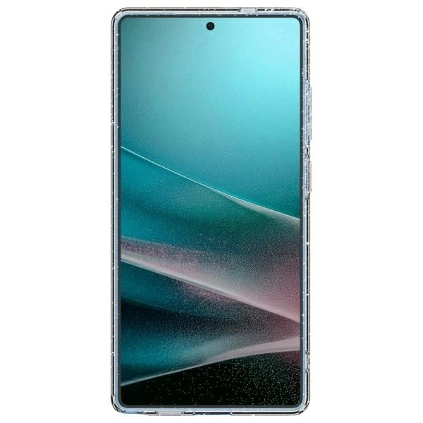 Etui Spigen Liquid Crystal Glitter do Galaxy S25 Ultra Przezroczysty