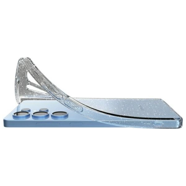Etui Spigen Liquid Crystal Glitter do Galaxy S25 Ultra Przezroczysty