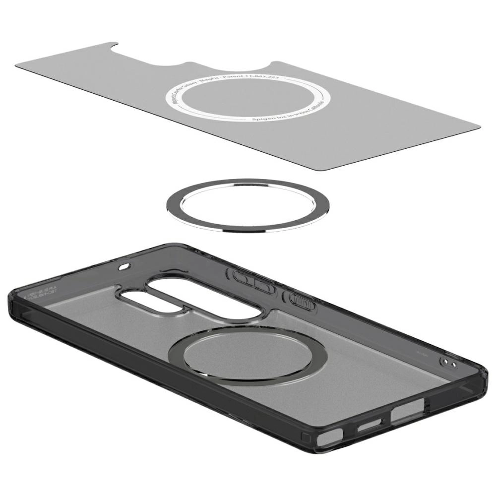 Etui Spigen Ultra Hybrid Mag MagSafe do Galaxy S25 Ultra Czarny
