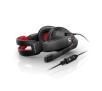Słuchawki przewodowe z mikrofonem Sennheiser GSP 350 Nauszne Czarno-czerwony