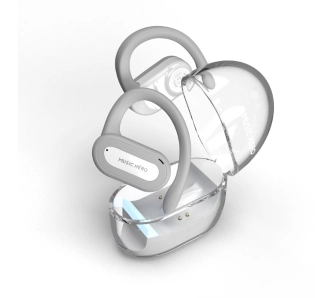 Słuchawki bezprzewodowe Music Hero OWS HYDRA Przewodnictwo Powietrzne Bluetooth Biały
