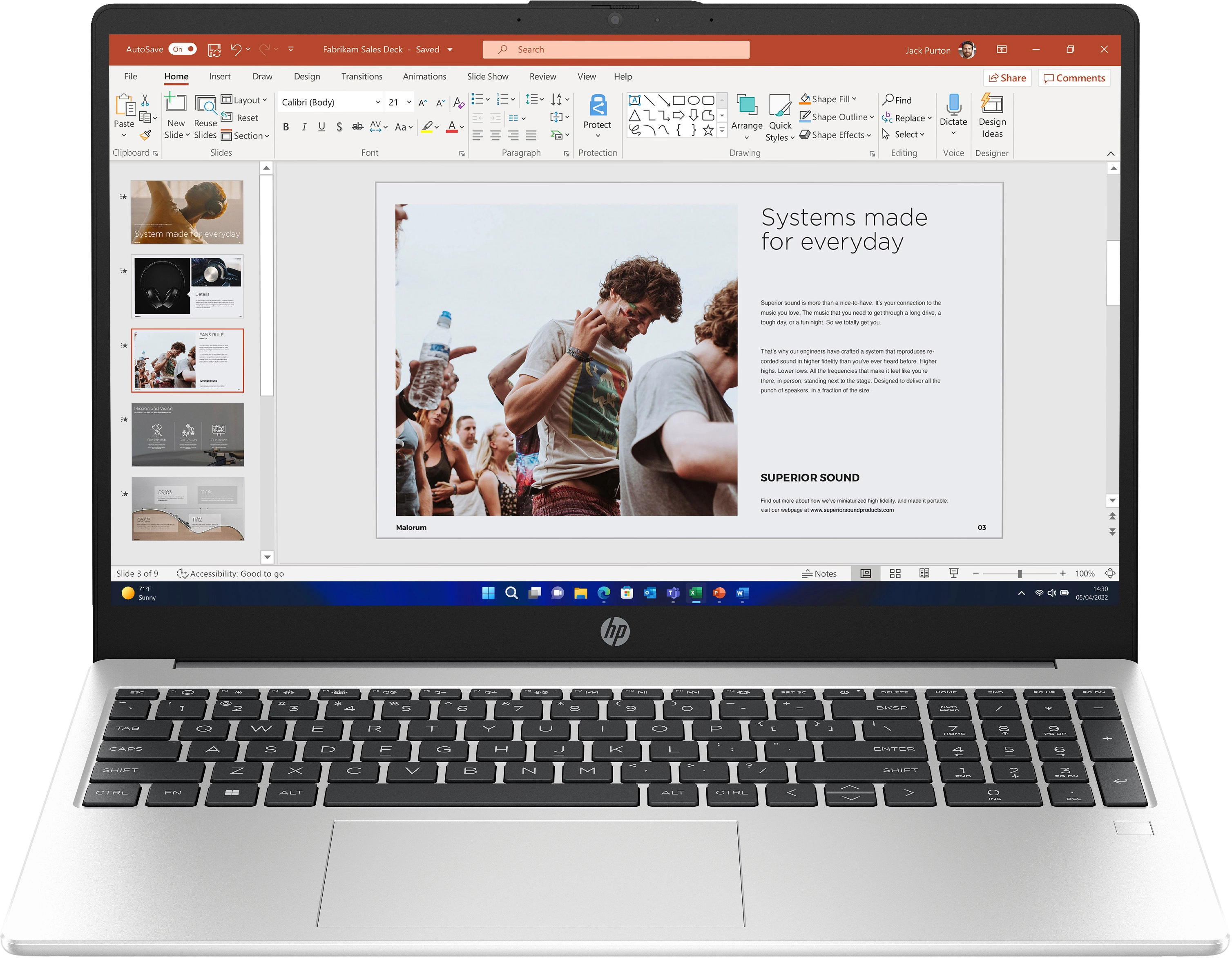 Laptop biznesowy HP 255 G10 15,6" R7 7730U 16GB RAM 512GB Dysk SSD Win11 Pro Srebrny