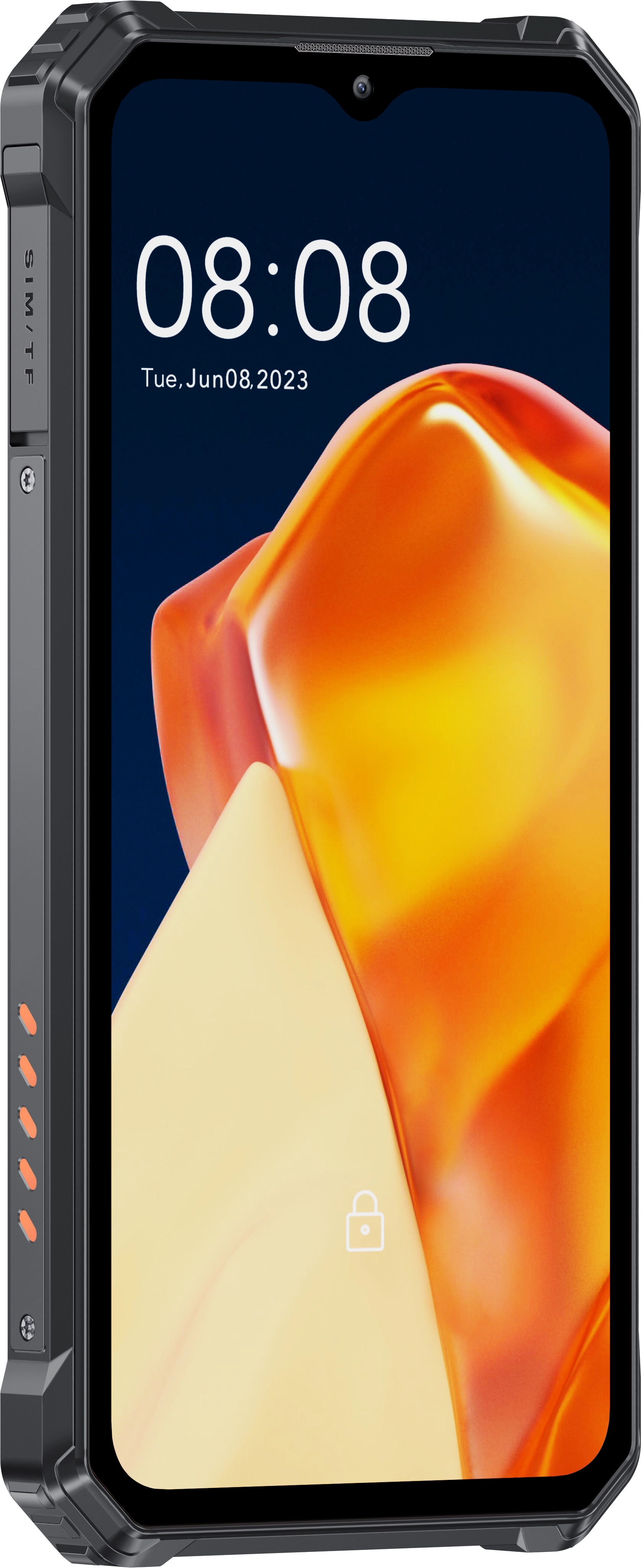 Smartfon Oukitel WP28S 4/128GB 6,52" 13Mpix Czarno-pomarańczowy