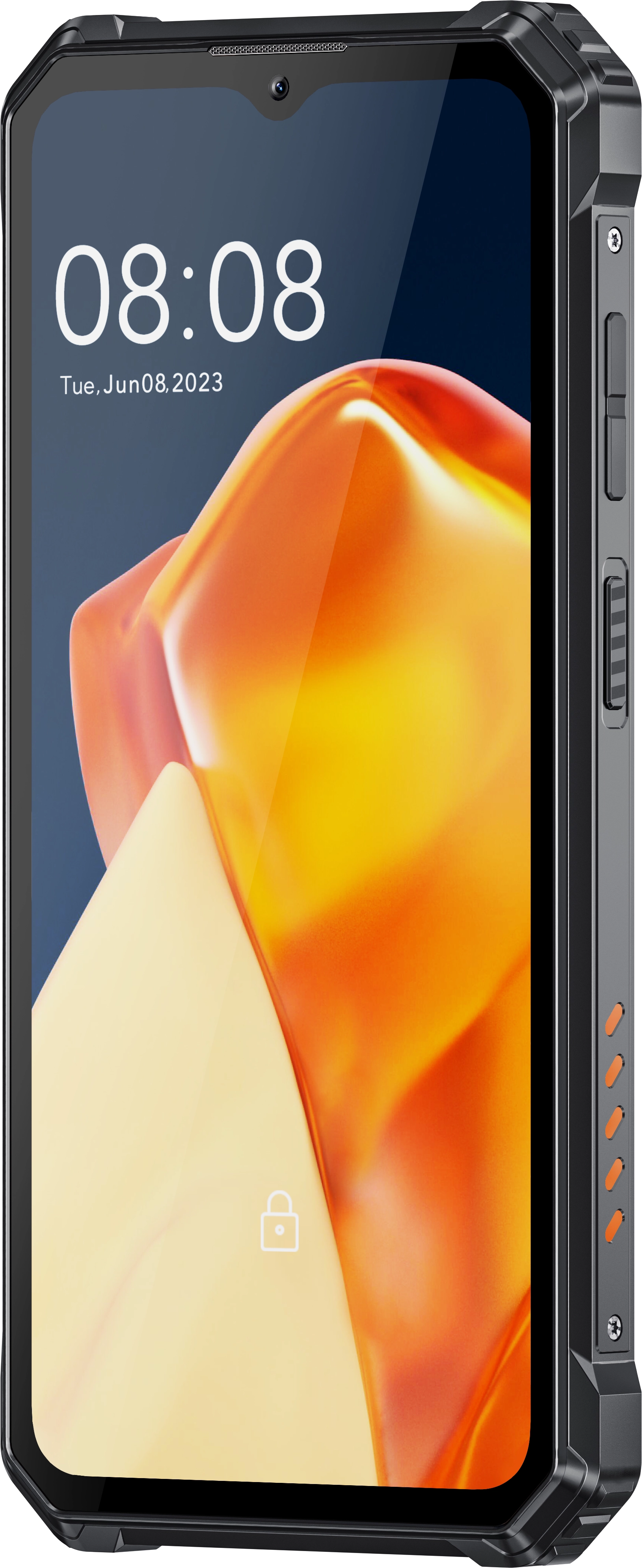 Smartfon Oukitel WP28S 4/128GB 6,52" 13Mpix Czarno-pomarańczowy