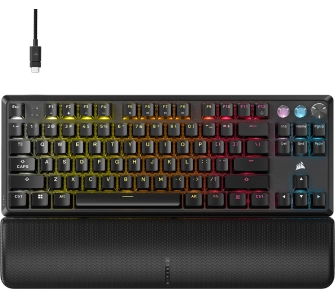 Klawiatura magnetyczno-mechaniczna Corsair K70 Pro TKL Czarny