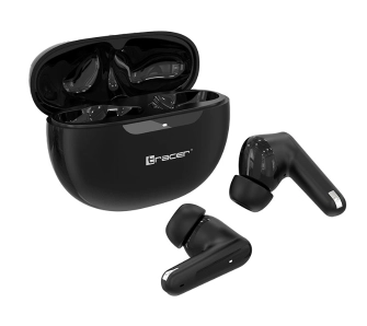 Słuchawki bezprzewodowe Tracer T10 TWS BT Dokanałowe Bluetooth 5.4 Czarny