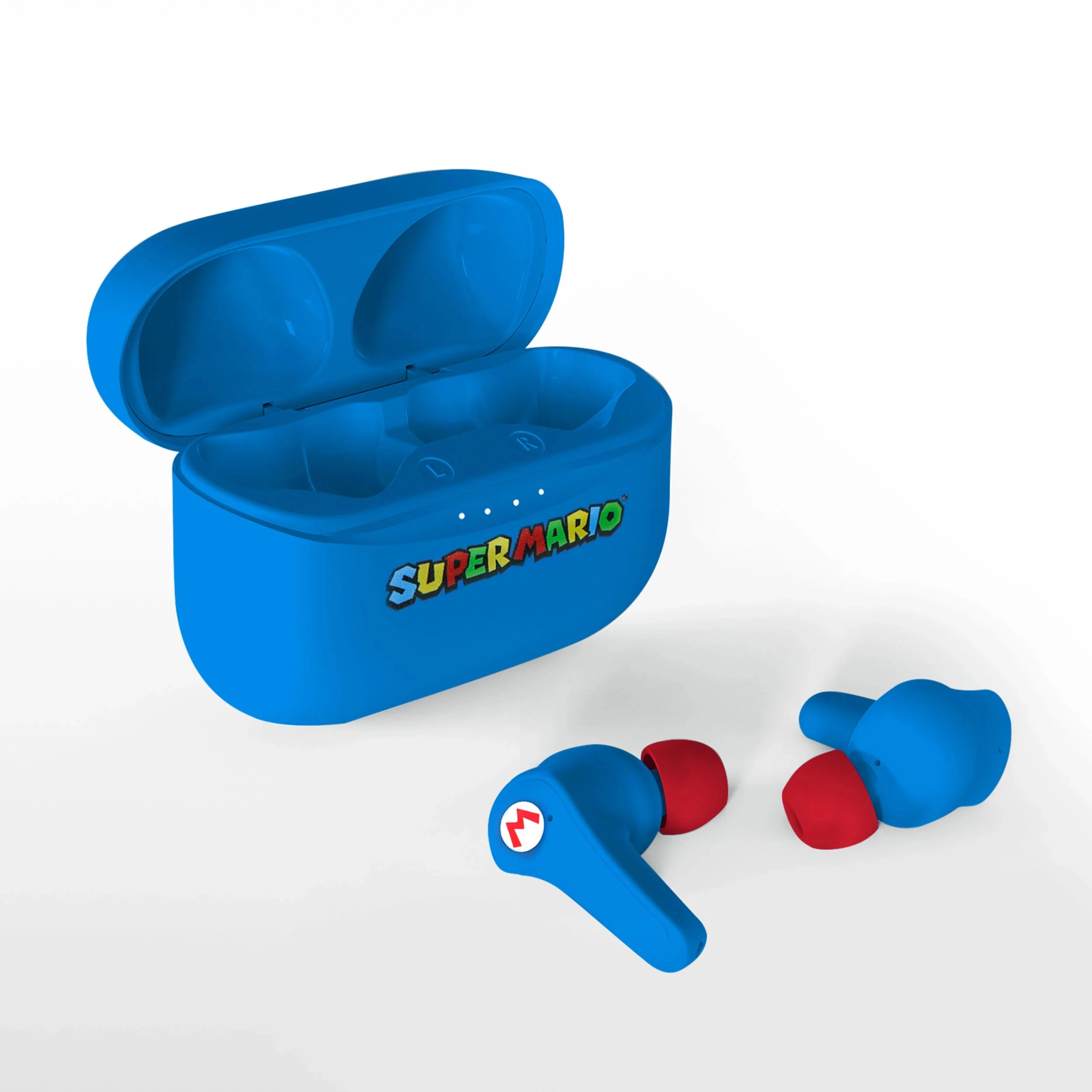 Słuchawki bezprzewodowe OTL Technologies Super Mario TWS Earphones Dla Dzieci Dokanałowe Bluetooth 5.3 Niebieski