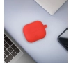 Etui na słuchawki Bizon Silikonowe z karabińczykiem do Samsung Galaxy Buds 3/3 Pro Czerwony