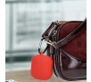 Etui na słuchawki Bizon Silikonowe z karabińczykiem do Samsung Galaxy Buds 3/3 Pro Czerwony