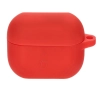 Etui na słuchawki Bizon Silikonowe z karabińczykiem do Samsung Galaxy Buds 3/3 Pro Czerwony