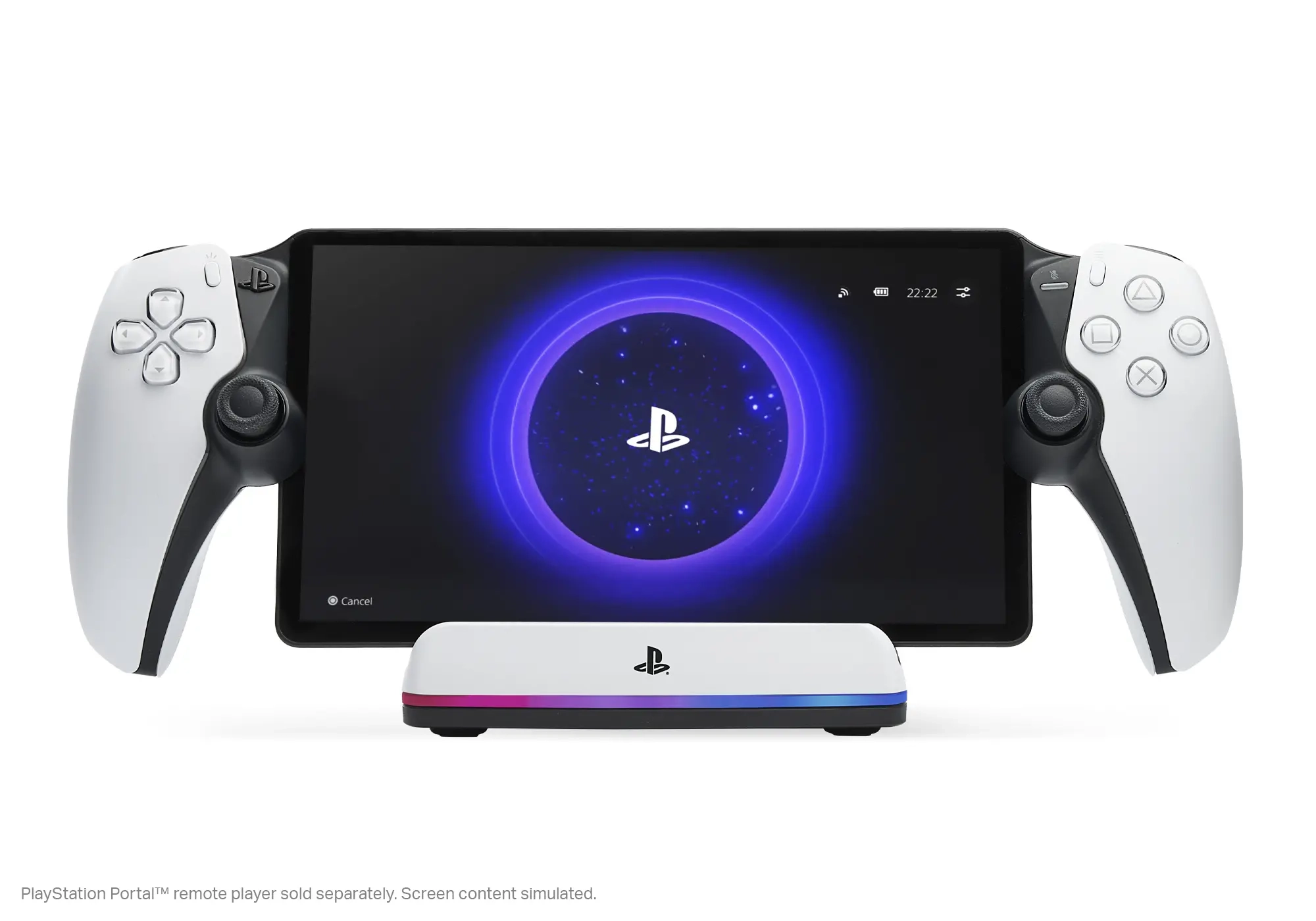 Odtwarzacz do streamingu Sony PlayStation Portal + ładowarka PowerA Lumectra