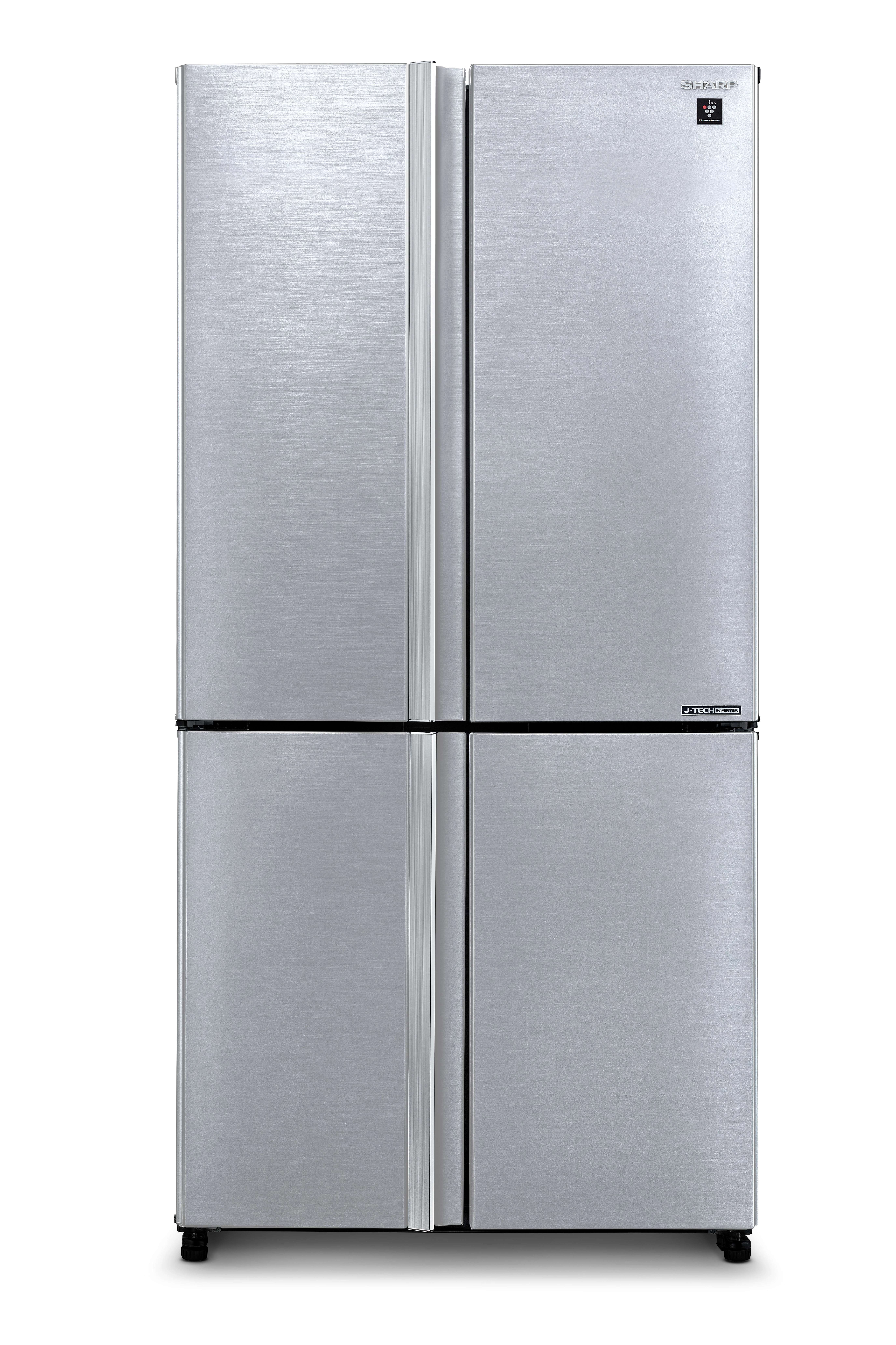 Lodówka Sharp SJ-MP780D-BS Pełny No Frost 183cm Szuflada z kontrolą wilgotności Inox