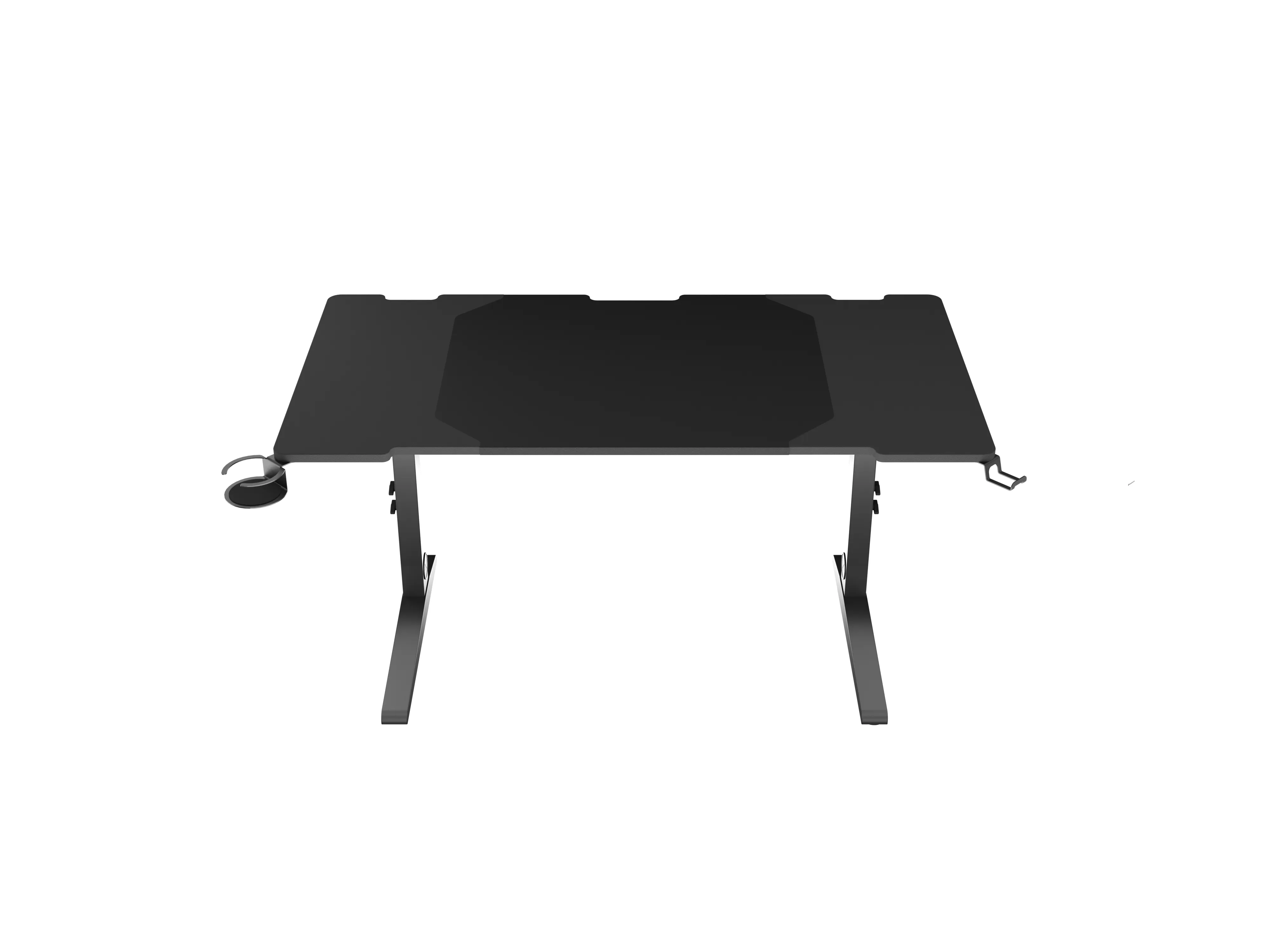 Biurko Genesis Holm Modular 140 140cm Regulacja wysokości Czarny