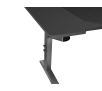 Biurko Genesis Holm Modular 140 140cm Regulacja wysokości Czarny