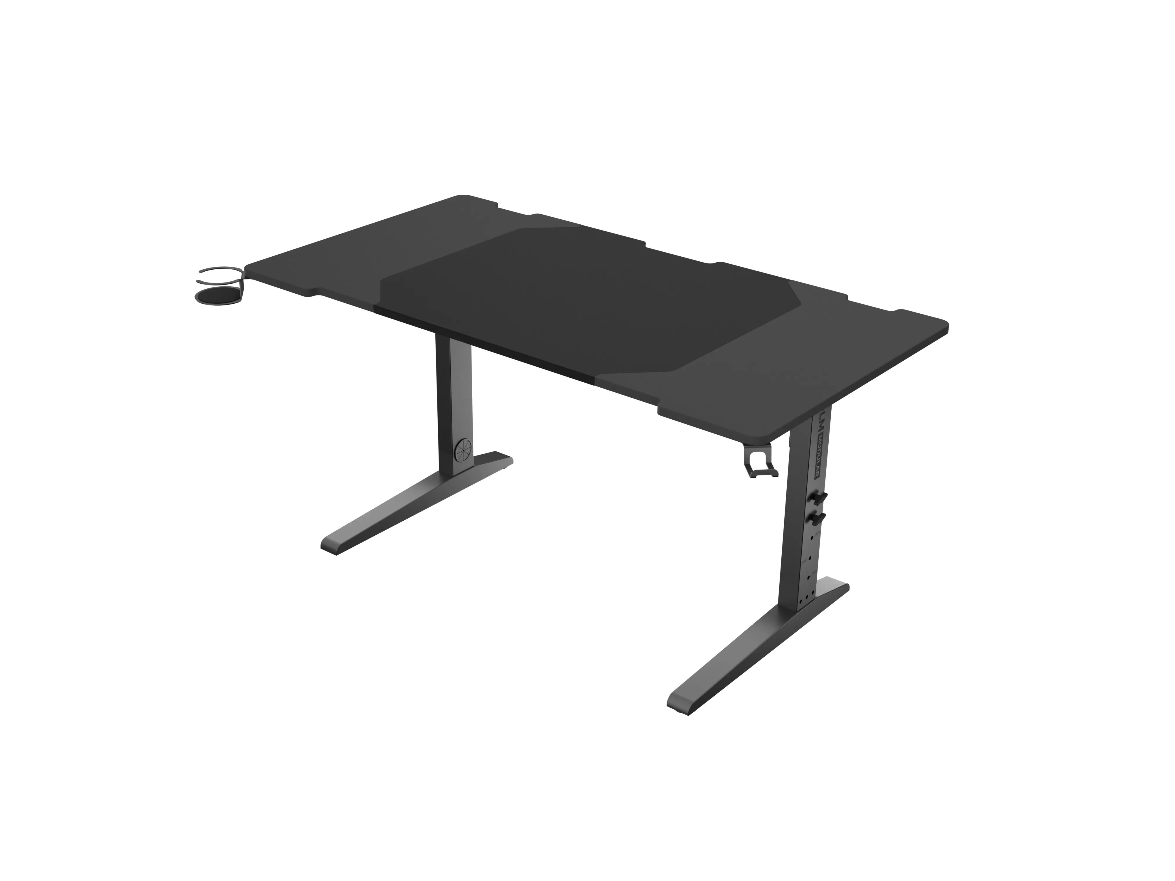 Biurko Genesis Holm Modular 140 140cm Regulacja wysokości Czarny
