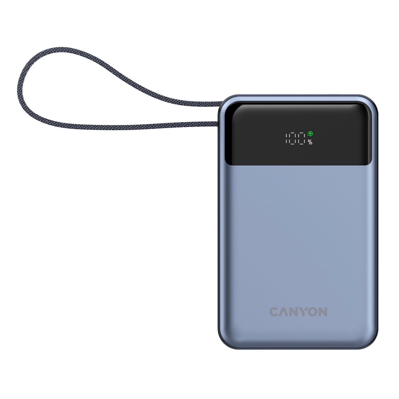 Powerbank Canyon OnPower 600 20000mAh z kablem USB-C PD 65W Grafitowy