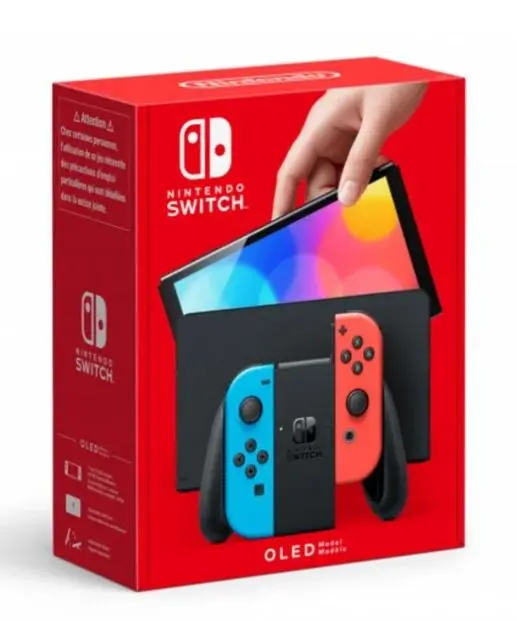 Konsola Nintendo Switch OLED Czerwono-niebieski + Super Mario RPG
