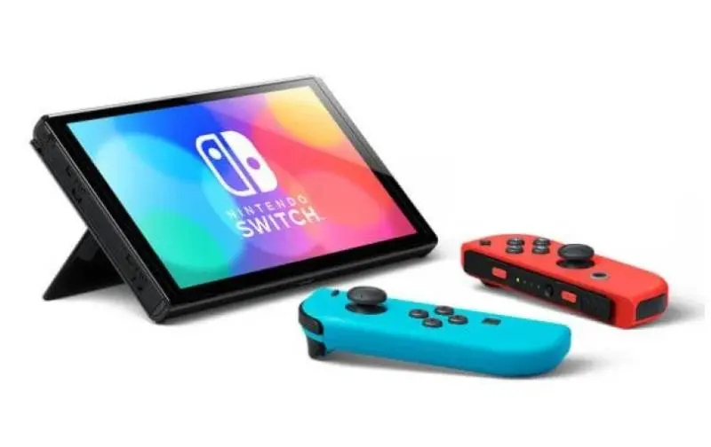 Konsola Nintendo Switch OLED Czerwono-niebieski + Super Mario RPG