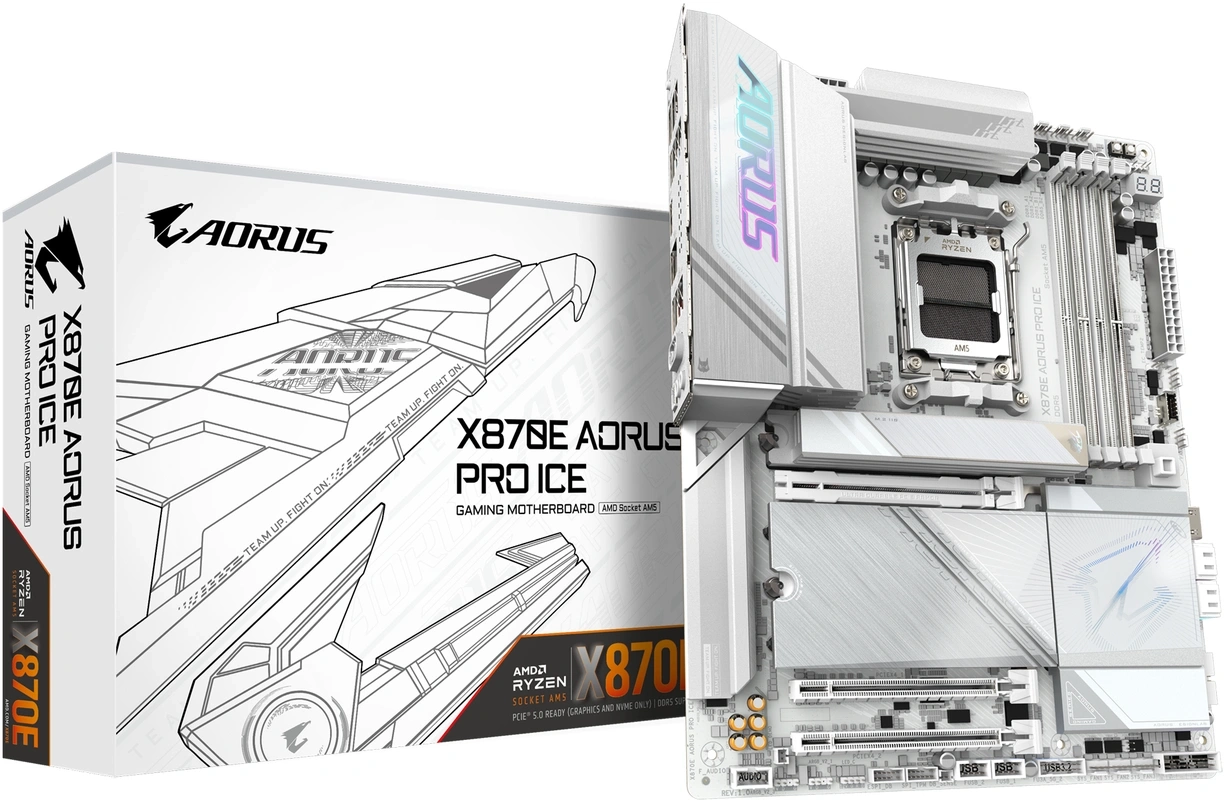 Płyta główna Gigabyte X870E AORUS PRO ICE