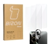 Zestaw ochronny Bizon 3x szkło + szybka na aparat Clear 2 Pack do Realme C67 4G