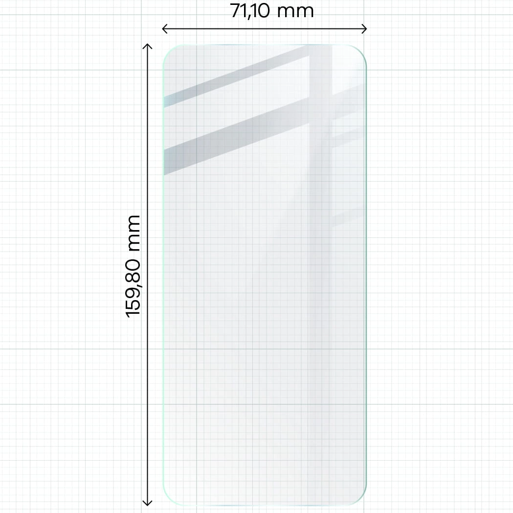 Zestaw ochronny Bizon 3x szkło + szybka na aparat Clear 2 Pack do Realme C67 4G
