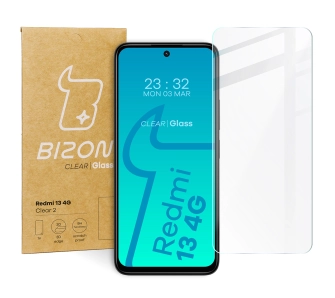 Szkło hartowane Bizon Clear 2 do Xiaomi Redmi 13 4G