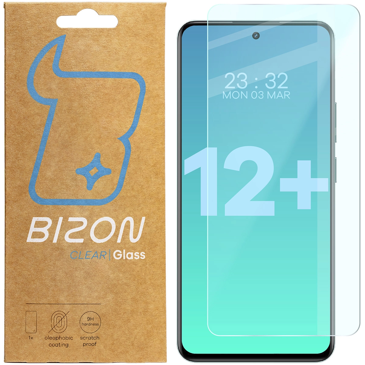 Szkło hartowane Bizon Clear 2 do Realme 12+ 5G