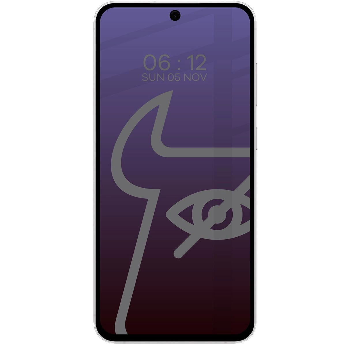 Szkło hartowane Bizon prywatyzujące pełne Edge Shadow do Galaxy S24 FE/A36 5G/A56 5G Przyciemniane