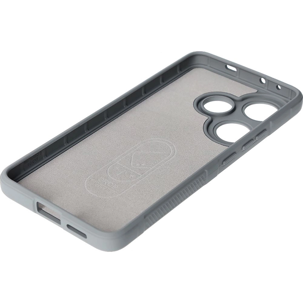 Etui Bizon Tur do Xiaomi Poco F6 Light Grey