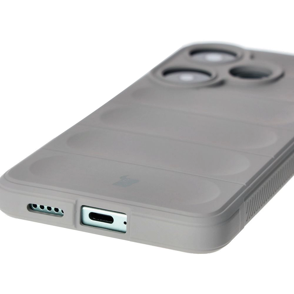 Etui Bizon Tur do Xiaomi Poco F6 Light Grey