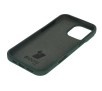 Etui Bizon Silikonowe Soft do iPhone 16 Pro Max Ciemnozielony
