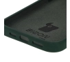 Etui Bizon Silikonowe Soft do iPhone 16 Pro Max Ciemnozielony